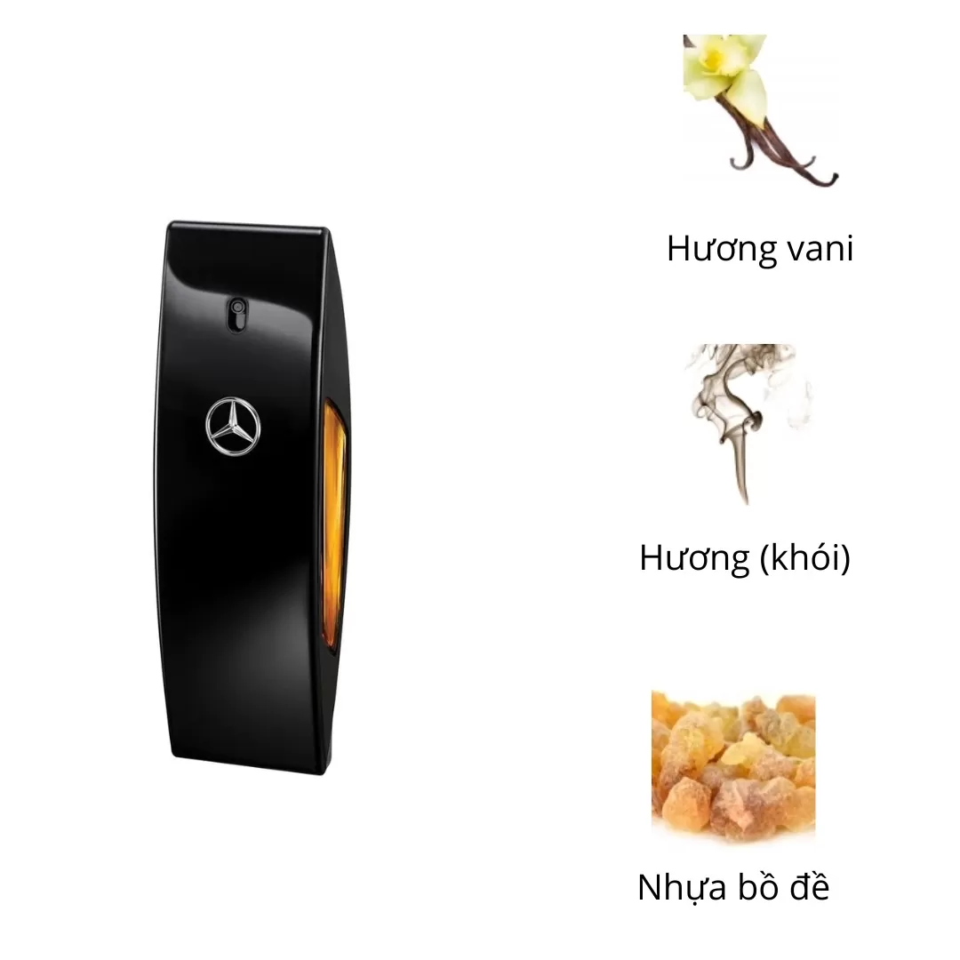 Mercedes Benz Club Black EDT - Ảnh 4